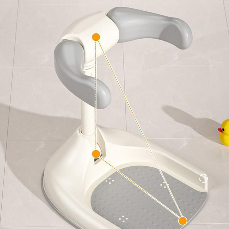 Adjustable Baby Bath Stand|Anti-Slip Infant Bathing Seat for Newborns