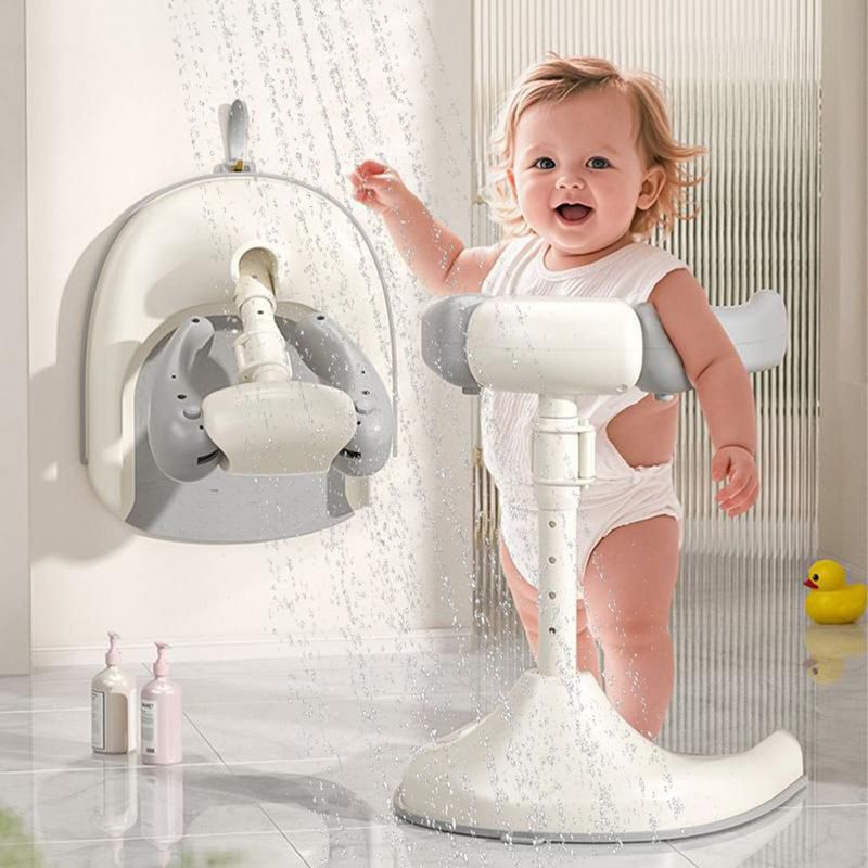 Adjustable Baby Bath Stand|Anti-Slip Infant Bathing Seat for Newborns