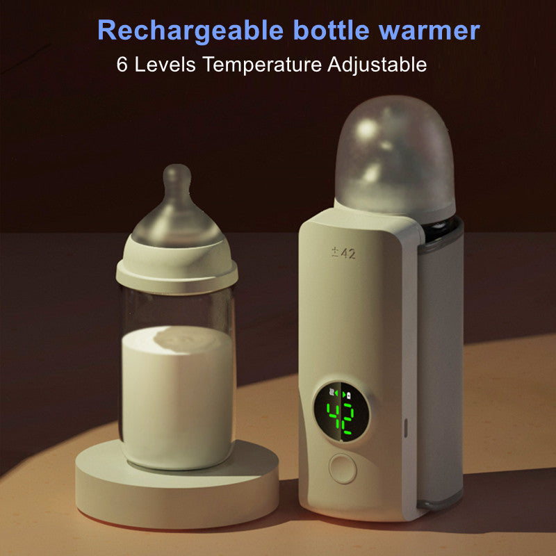 Smart Wireless Bottle Warmer – Wireless, 6 Temperatur Levels