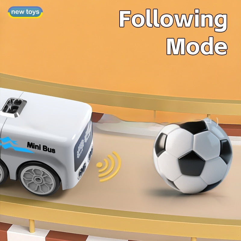 Smart Interactive RC Mini Bus – Gesture Control & Line Tracking Toy