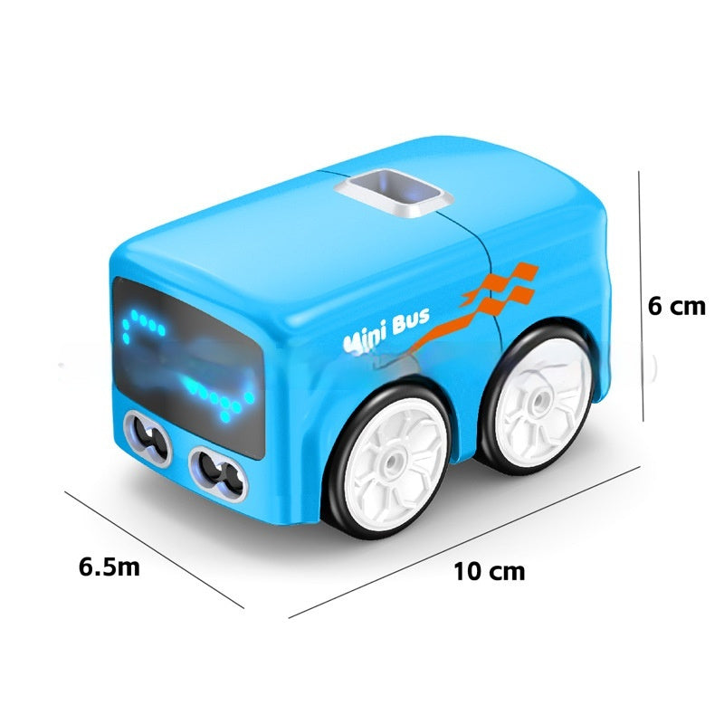 Smart Interactive RC Mini Bus – Gesture Control & Line Tracking Toy